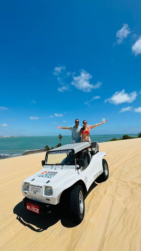 Passeio de buggy no litoral norte de Natal