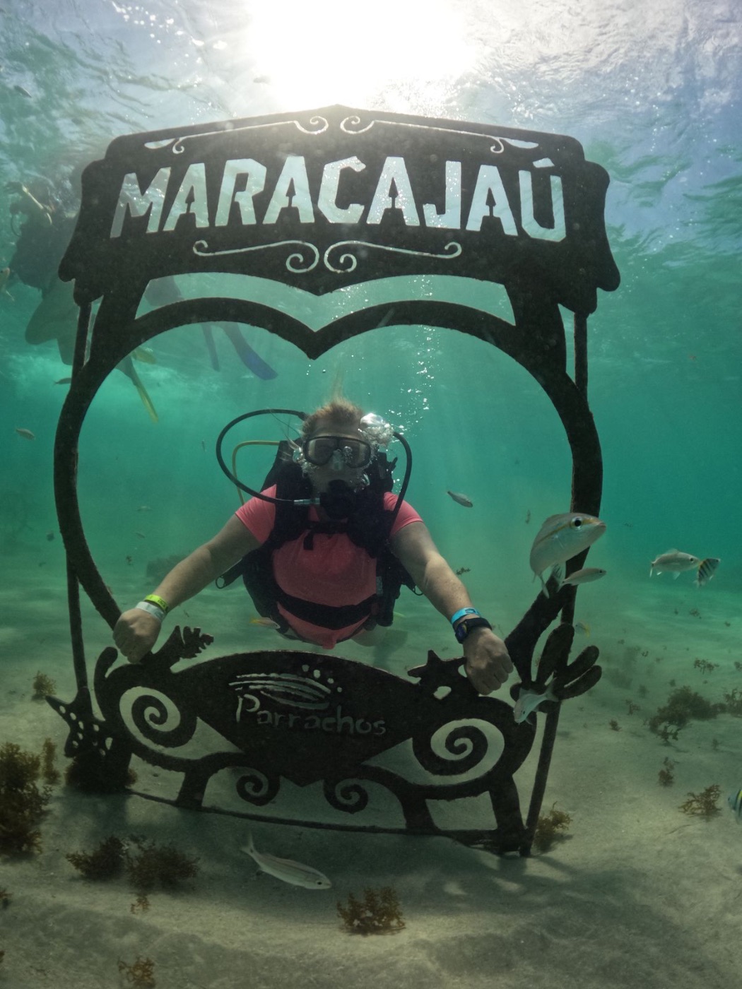 Mergulho nos parrachos de Maracajaú